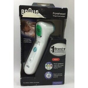 Braun Sensian Contact 5 Forehead Gentle Digital  Thermometer IMPERFECT BOX